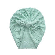 Turban Bebe en Dentelle Vert - Mon Petit Chapeau