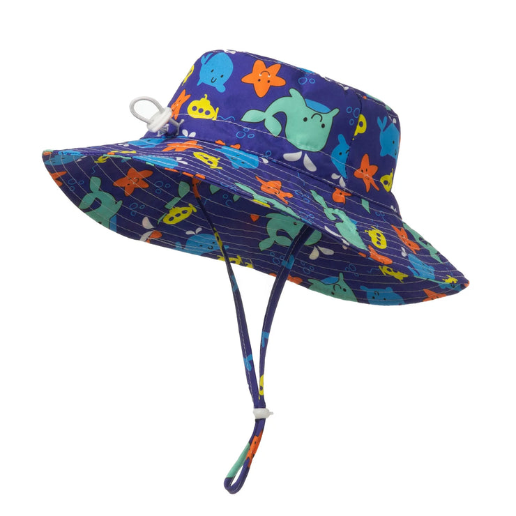 Chapeau Anti UV Bébé Baleine - Mon Petit Chapeau