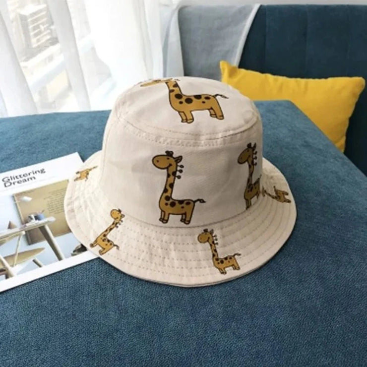 Chapeau Anti UV Bébé Girafe 4 - Mon Petit Chapeau