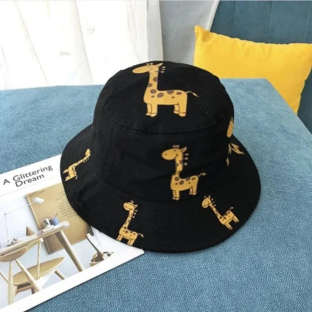 Chapeau Anti UV Bébé Girafe 3 - Mon Petit Chapeau