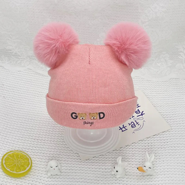 Bonnet Bebe "Good Things" Rose - Mon Petit Chapeau