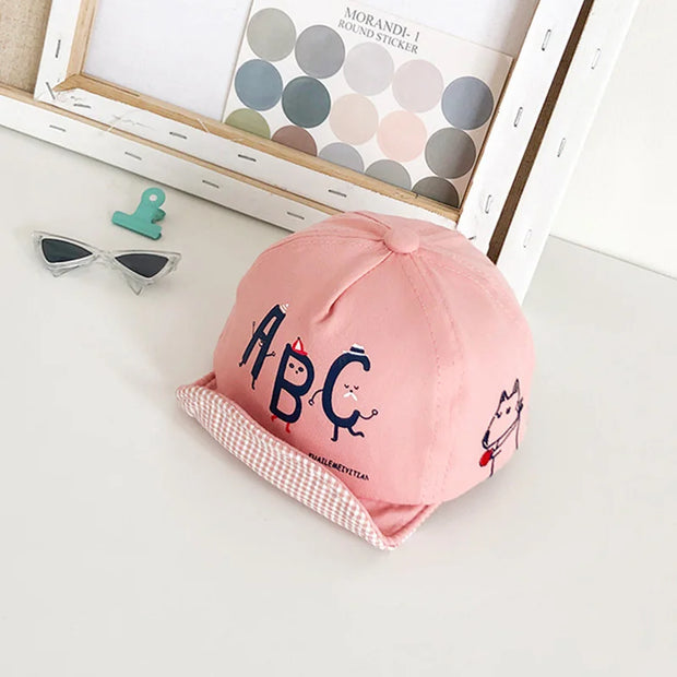 Casquette Bebe ABC Rose - Mon Petit Chapeau