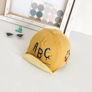 Casquette Bebe ABC Jaune - Mon Petit Chapeau