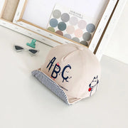 Casquette Bebe ABC Blanc - Mon Petit Chapeau