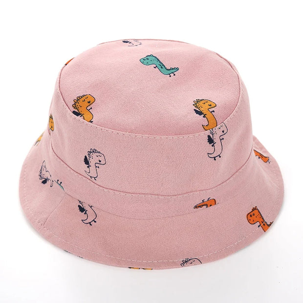 Bob Bebe Dessin de Dinosaure Rose - Mon Petit Chapeau