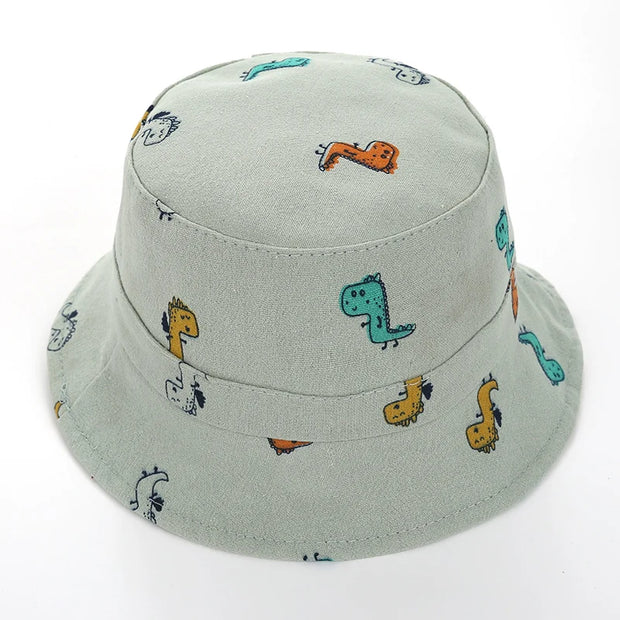 Bob Bebe Dessin de Dinosaure Gris - Mon Petit Chapeau