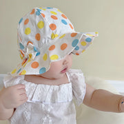 Chapeau Bébé Fille à Pois 1 - Mon Petit Chapeau