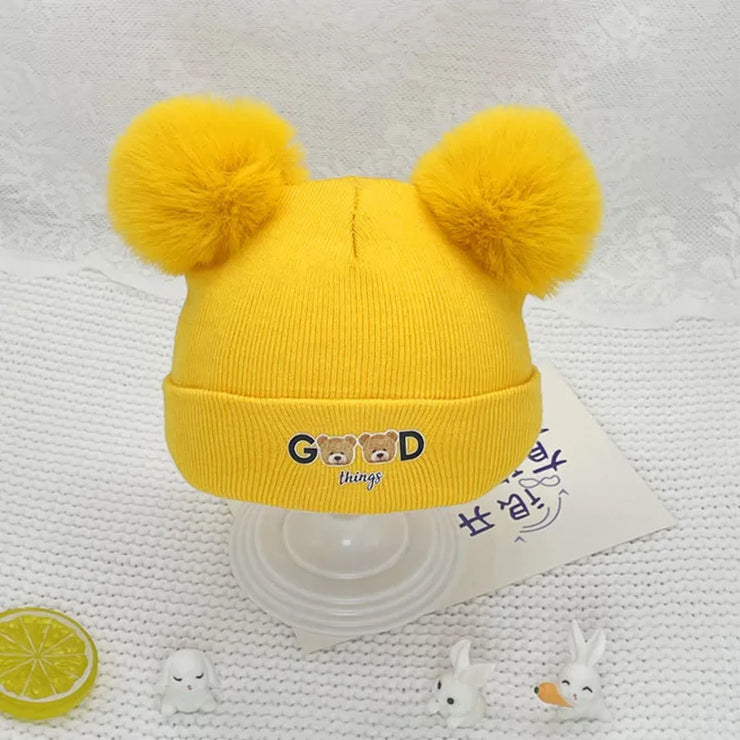 Bonnet Bebe "Good Things" Jaune - Mon Petit Chapeau