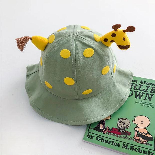 Chapeau Bebe Girafe Vert - Mon Petit Chapeau